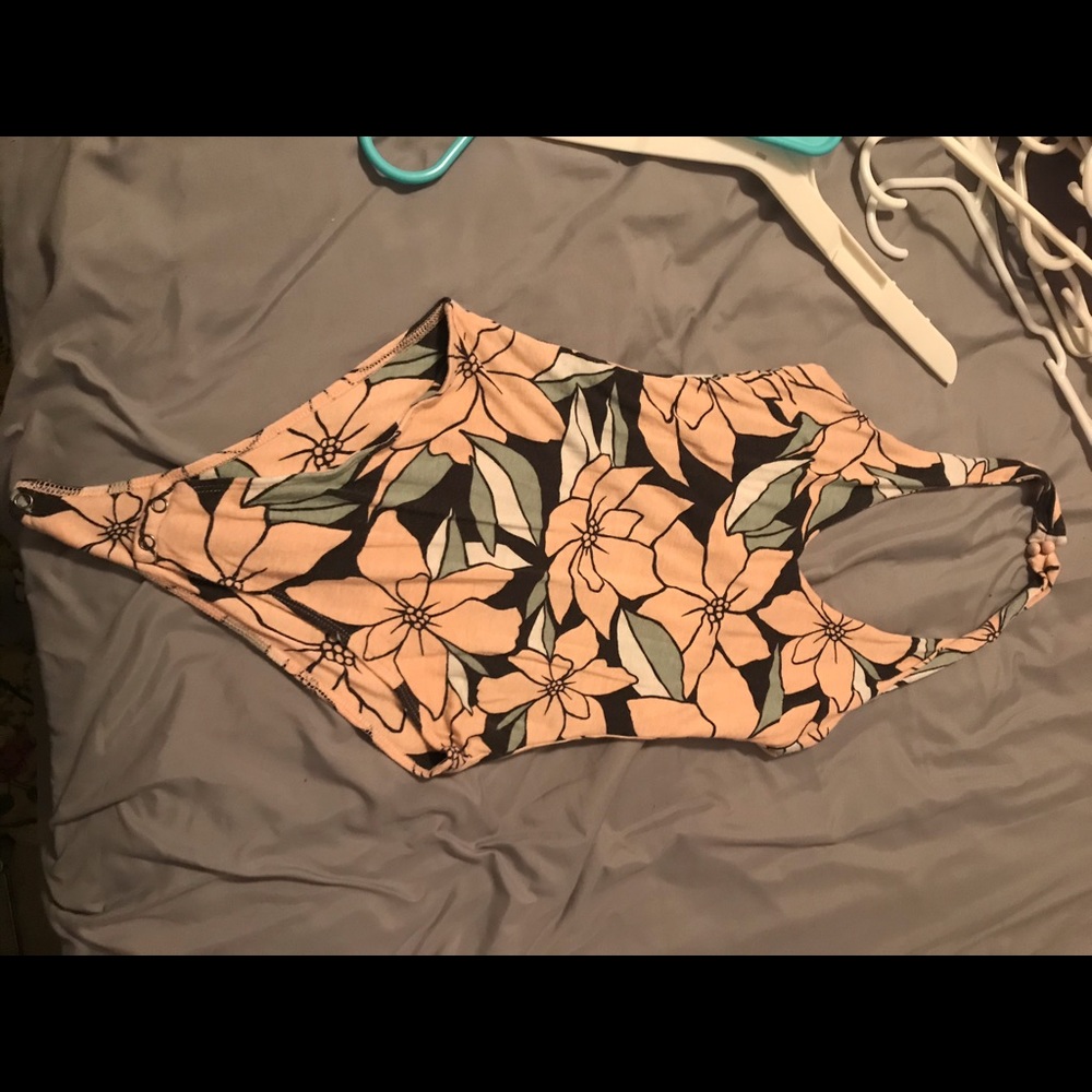 Halter body suit